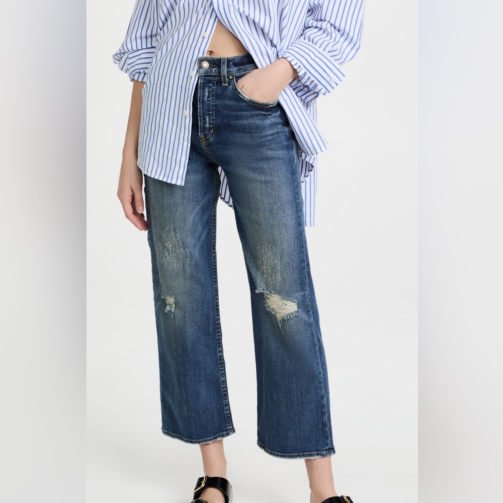 Nili Lotan- Violette Jean in classic wash- size 30
